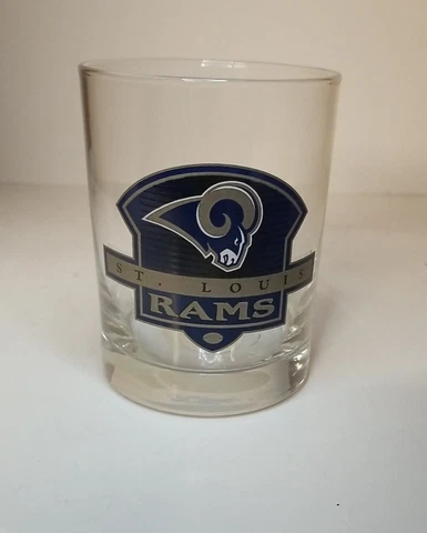 Collectible STL Rams  Team Logo Executive Style  Glass Tumbler FREE SHIPPING!! Cover