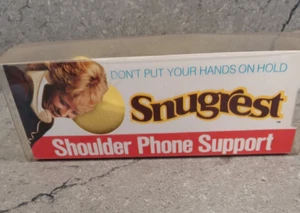 Vintage Snugrest Shoulder Phone Support White Right or Left NIP. Movie Prop - Picture 1 of 5