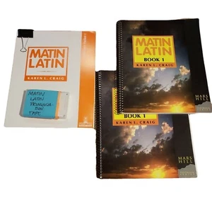 Mars Hill Matin Latin Textbook Worksheets and Pronunciation Cassette Book 1 K-8 - Bild 1 von 12