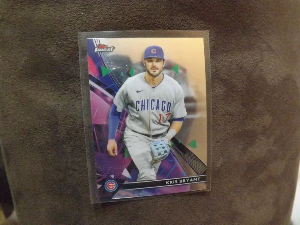 2021 Topps Finest Kris Bryant Card - Image 1 of 1