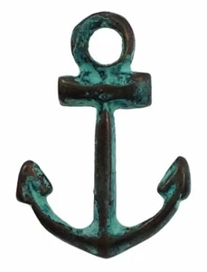 Minott Gioiello Pendente | Ottone Con Patina > Ancora | 41995 - Foto 1 di 3