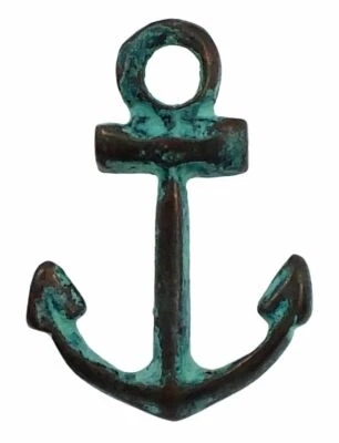 Minott Gioiello Pendente | Ottone Con Patina > Ancora | 41995 - Immagine 1 di 3