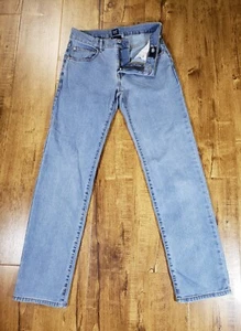 GAP STRETCH STRAIGHT Jeans Girls Youths 18 Stretch Adjustable Waist Blue Denim - Picture 1 of 12