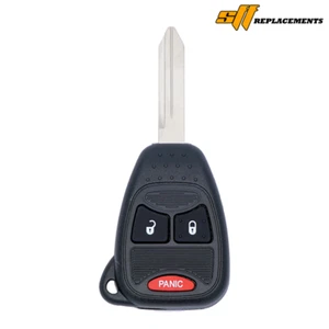 NEW KEYLESS REMOTE HEAD FOB FITS CHRYSLER TOWN & COUNTRY DODGE CARAVAN 04727347 - Picture 1 of 3