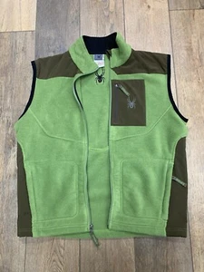 Spyder Bandit Fleece und Softshell Weste Herren Medium Full Zip mit Reißverschlusstaschen - Bild 1 von 10