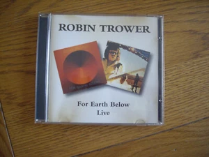 For Earth Below/Live by Robin Trower (CD, 1997) RARE CD - Bild 1 von 3