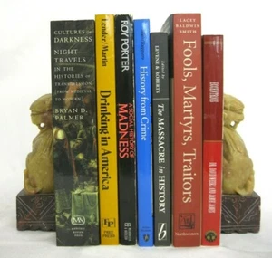 Fools Martyrs Traitors History Eccentrics 7 Books Madness Transgression & Crime - Picture 1 of 7