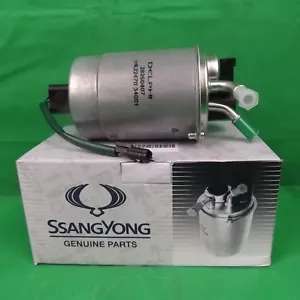 GENUINE SSANGYONG REXTON SUV Y400 & Y450 SERIES 2.2 L TURBO DIESEL FUEL FILTER - Picture 1 of 3