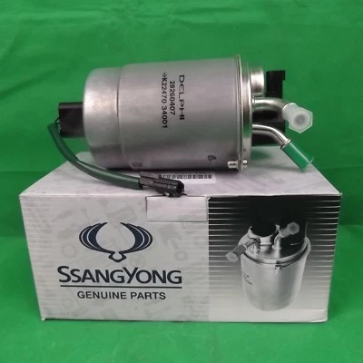 GENUINE SSANGYONG KORANDO SUV C200 SERIES 2.0 L TURBO DIESEL FUEL FILTER ASSY - Image 1 of 3