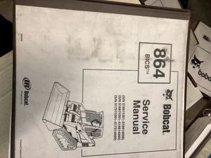BOBCAT MELROSE 864 MINICARGADORA MANUAL DE SERVICIO REPARACIÓN LIBRO - Imagen 1 de 3