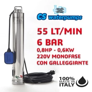 Elettropompa sommersa mulstistadio monoblocco  CS WATERPUMPS  R4-1 AUT  - Imagen 1 de 1