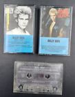 LOT OF 3 BILLY IDOL CASSETTE TAPES DON'T STOP BILLY IDOL CHARMED LIFE