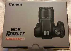 Canon EOD Rebel T7 DSLR Camera Plus Accessories -- NEW - Picture 1 of 5