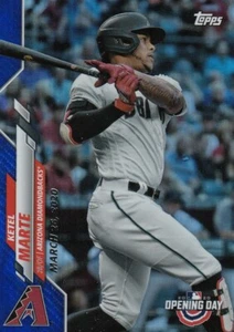 2020 Topps Opening Day KETEL MARTE Blue Foil #161 Diamondbacks QTY Avail - Picture 1 of 1
