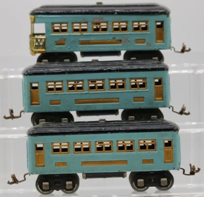 Lionel Custom Painted Pre War O (2) #629 Pullman Car & #630 Observation Car 1:48 - Image 1 of 4