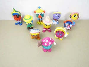 1989 McDonalds Funny Fry Friends Guys Kids Happy Meal Toys Complete Set 8 + 2 U3 - Picture 1 of 5