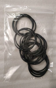 Buna-Nitrile O-ring Size 228 (2-1/2" OD x 2-1/4" ID x 1/8" thick) Lot of 20 - Picture 1 of 14