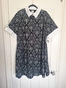 Disney Parks Haunted Mansion im Dunkeln leuchtendes Tapetenkleid Größe 2X - Bild 1 von 8