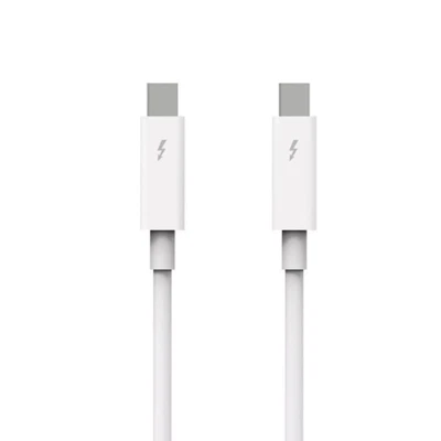 OHNE MARKENBEZEICHNUNG Apple Thunderbolt 2 cavo cavo 0,5 m bianco A1410 per iMac MacBook