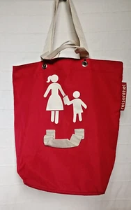 Reisenthel Mother Child Reusable Shopping Tote Bag w/ Kid Handle Strap Pockets - Picture 1 of 6