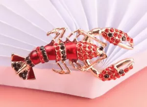 Vintage lobster pin brooches - Picture 1 of 2