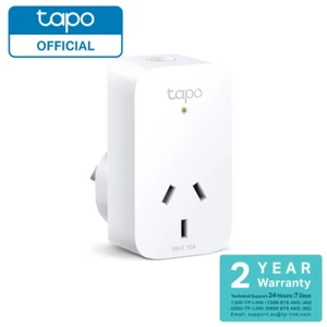 Tapo P110 Mini Smart Wi-Fi Plug Socket 1 Pack 10A Energy Monitoring, Timer - Picture 1 of 7