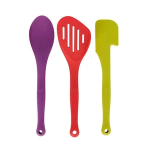 Colourworks 3 Piece Silicone Utensils Set - Picture 1 of 5