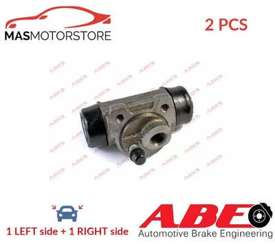 DRUM WHEEL BRAKE CYLINDER PAIR REAR ABE C5P016ABE 2PCS I NEW OE REPLACEMENT - Image 1 of 4