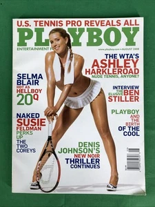Playboy Magazine August 2008 Cover: Ashley Harkleroad Playmate: Kayla Collins - Picture 1 of 6