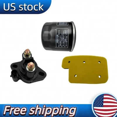 Air Filter Oil Filter Starter Solenoid Relay 0470-663 For Arctic Cat 400 454 500 - Image 1 of 4