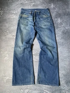 Diesel VNTG Baggy Bootcut Faded Jeans Pants Size 31 - Picture 1 of 10