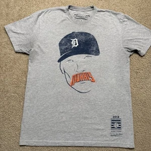 Mitchell & Ness Jack Morris Detroit Tigers Hall Of Fame Shirt Größe Large grau - Bild 1 von 10
