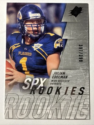 2009 SPX Silver #208 Julian Edelman Patriots Rookie 397/399!! - Image 1 of 2