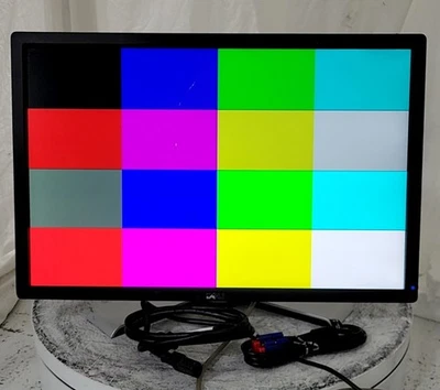 Dell U2412Mc LCD Monitor 24" GRADE C DisplayPort/DVI/VGA SEE NOTES - Image 1 of 4