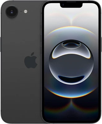 Smartphone Apple iPhone 16e 5G 128GB 6,1" Nuovo Originale Smartphone Nero Black - Immagine 1 di 4