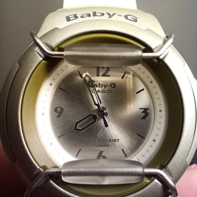 Vintage Casio Baby-G BG30V-3B G-Faddy Girl Watch with changeable bezel New Batt - Image 1 of 4