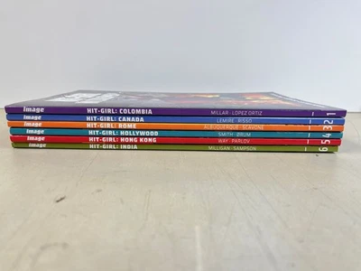 Hit-Girl complete TPB set Vols 1 2 3 4 5 6 - Image 1 of 4