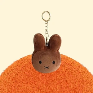 Miffy Melanie Face Mascot Plush Keychain - Picture 1 of 5