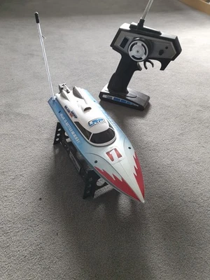 RC Rennboot LRP Deep Blue 450 High Speed Racing Boot - Bild 1 von 4