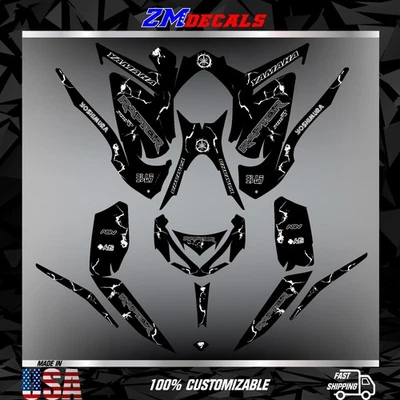 Yamaha Raptor 700 700R Grafik Kit 2013 2018 2021 bis 2025 Decals Sticker ATV - Bild 1 von 4