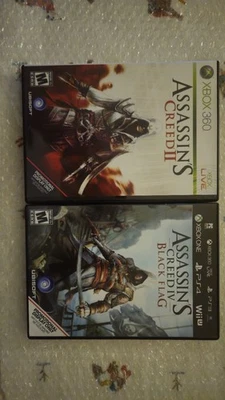Assassin's Creed II And IVBlack Flag Promotional Display Gamestop Xbox Near Mint - Image 1 of 4