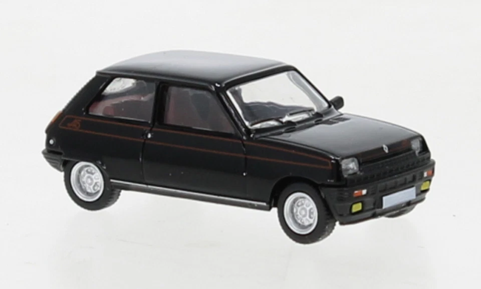 Brekina PCX870509 Renault 5 Alpine Nera, 1980, H0, Nuovo 2023 - Immagine 1 di 1