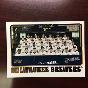 2005 Topps #653 Milwaukee Brewers - Bild 1 von 2