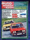 AMS Auto Motor u. Sport 8/1973 Doppeltest BMW E 12 520 i vs Alfetta, Lancia Beta