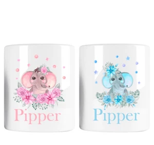 Cute Personalised Child Money Box Child Piggy Bank Keepsake Baby Gift Memento - Picture 1 of 10
