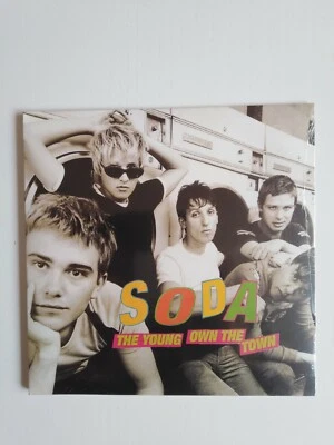 SODA Young Own The Town 7" VINYL UK Artificial 1995 3 Track Pink Vinyl B/W Riot - Image 1 of 2
