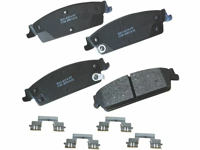 Juego de pastillas de freno traseras Bendix 12887GG 2008 2009 2010 2011 para GMC Yukon 2007-2014 Foto 1 de 2