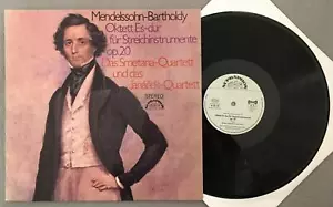 K182 Mendelssohn Octet Smetana Janacek Quartet Supraphon 80 228 PK Stereo - Picture 1 of 3