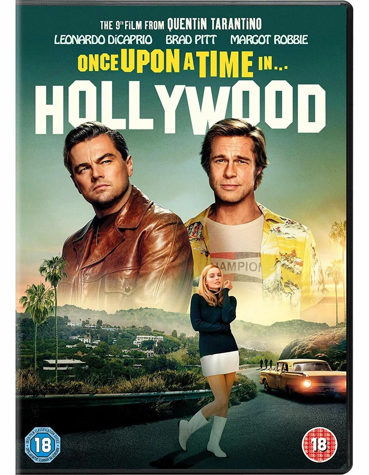 Once Upon a Time in Hollywood (DVD, 2019)