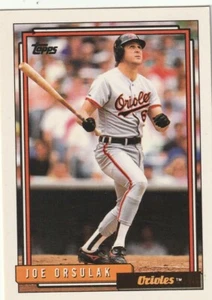 FREE SHIPPING-MINT-1992 Topps Joe Orsulak #325-PLUS ORIOLES BONUS CARDS - Picture 1 of 1